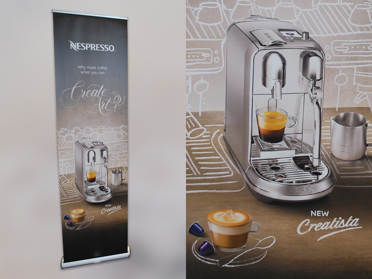 Nespresso Pull-up Banners